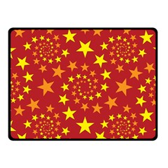 Star Stars Pattern Design Fleece Blanket (Small)