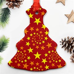 Star Stars Pattern Design Ornament (Christmas Tree) 