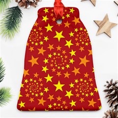 Star Stars Pattern Design Ornament (Bell)