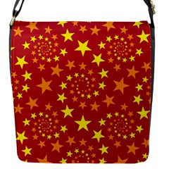 Star Stars Pattern Design Flap Messenger Bag (S)