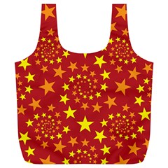 Star Stars Pattern Design Full Print Recycle Bags (L) 