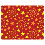 Star Stars Pattern Design Double Sided Flano Blanket (Medium)  60 x50  Blanket Front