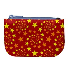 Star Stars Pattern Design Large Coin Purse by Celenk