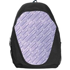 Halloween Lilac Paper Pattern Backpack Bag