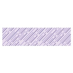 Halloween Lilac Paper Pattern Satin Scarf (Oblong)