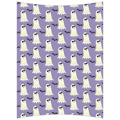 Bat And Ghost Halloween Lilac Paper Pattern Back Support Cushion by Celenk