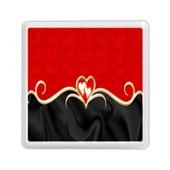 Red Black Background Wallpaper Bg Memory Card Reader (square)  by Celenk