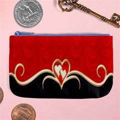 Red Black Background Wallpaper Bg Large Coin Purse by Celenk