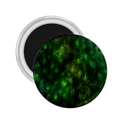 Bokeh Background Texture Marijuana 2.25  Magnets