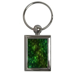 Bokeh Background Texture Marijuana Key Chains (Rectangle) 