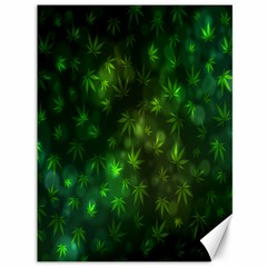 Bokeh Background Texture Marijuana Canvas 36  x 48  