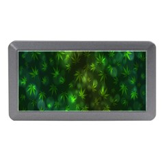 Bokeh Background Texture Marijuana Memory Card Reader (mini) by Celenk