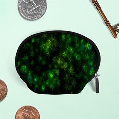 Bokeh Background Texture Marijuana Accessory Pouches (Small) 