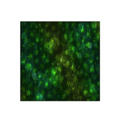 Bokeh Background Texture Marijuana Satin Bandana Scarf