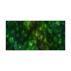 Bokeh Background Texture Marijuana Yoga Headband