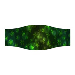 Bokeh Background Texture Marijuana Stretchable Headband