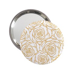 Yellow Peonies 2 25  Handbag Mirrors by NouveauDesign