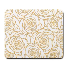 Yellow Peonies Large Mousepads by NouveauDesign