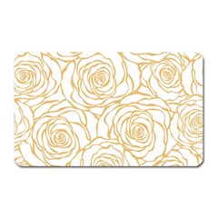 Yellow Peonies Magnet (rectangular) by NouveauDesign