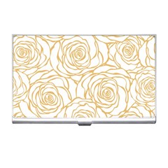 Yellow Peonies Business Card Holders by NouveauDesign