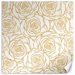 Yellow Peonies Canvas 20  X 20   by NouveauDesign