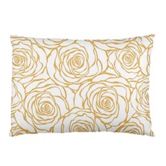 Yellow Peonies Pillow Case by NouveauDesign