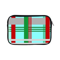 Christmas Plaid Backgrounds Plaid Apple Ipad Mini Zipper Cases by Celenk