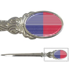 American Flag Patriot Red White Letter Openers by Celenk