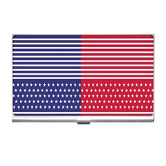 American Flag Patriot Red White Business Card Holders by Celenk