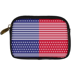 American Flag Patriot Red White Digital Camera Cases by Celenk