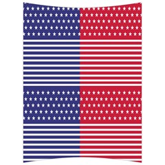 American Flag Patriot Red White Back Support Cushion by Celenk