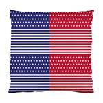 American Flag Patriot Red White Standard Cushion Case (Two Sides) Front