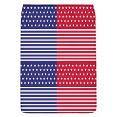 American Flag Patriot Red White Flap Covers (l)  by Celenk