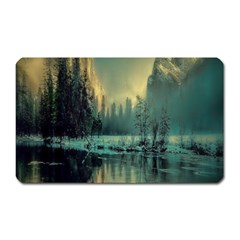 Yosemite Park Landscape Sunrise Magnet (rectangular) by Celenk