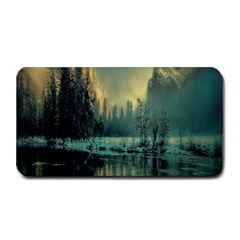 Yosemite Park Landscape Sunrise Medium Bar Mats by Celenk