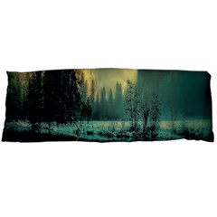 Yosemite Park Landscape Sunrise Body Pillow Case (dakimakura) by Celenk