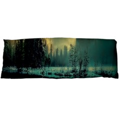 Yosemite Park Landscape Sunrise Body Pillow Case Dakimakura (two Sides) by Celenk