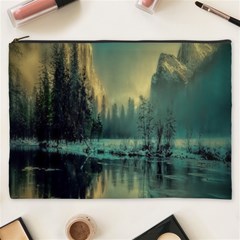 Yosemite Park Landscape Sunrise Cosmetic Bag (xxxl)  by Celenk