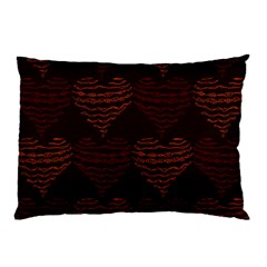 Heart Seamless Background Figure Pillow Case by Celenk