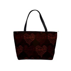 Heart Seamless Background Figure Shoulder Handbags by Celenk