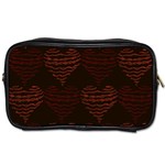 Heart Seamless Background Figure Toiletries Bags Front