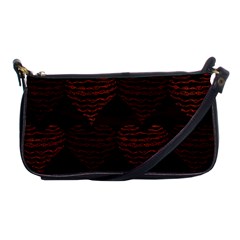 Heart Seamless Background Figure Shoulder Clutch Bags by Celenk