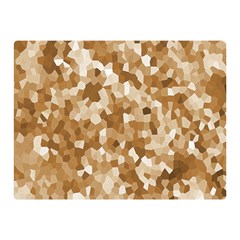 Texture Background Backdrop Brown Double Sided Flano Blanket (Mini) 