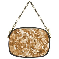 Texture Background Backdrop Brown Chain Purses (one Side)  by Celenk