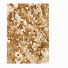 Texture Background Backdrop Brown Large Garden Flag (two Sides) by Celenk