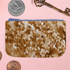 Texture Background Backdrop Brown Large Coin Purse by Celenk