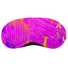 Spring Tropical Floral Palm Bird Sleeping Masks by Celenk