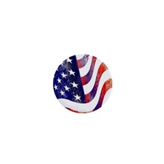 Usa Flag America American 1  Mini Buttons by Celenk