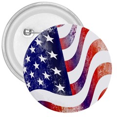 Usa Flag America American 3  Buttons by Celenk