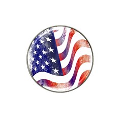 Usa Flag America American Hat Clip Ball Marker by Celenk